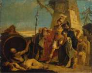 Alexander the Great and Diogenes copy  - Hermitage